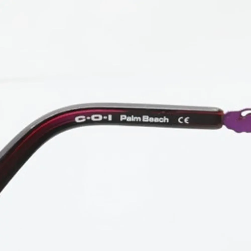 COI Palm Beach Lilac 51-18-135mm Eyeglass FRAMES ONLY - GOOD CONDITION